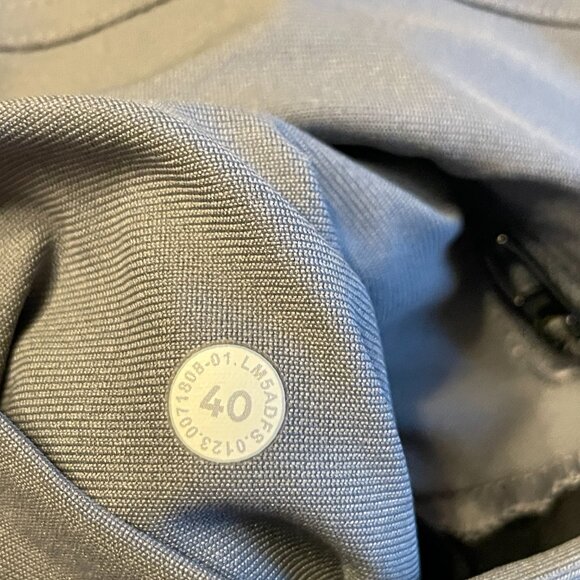 Lululemon ABC Pant Classic Warpstreme 40 x 33 Men's Asphalt Grey - Picture 7 of 7